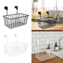 over the closet door, organizer, basket, grid, storage baskets with hooks, wire