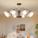 lustre médiéval à fleurs style rétro pour ambiance agréable