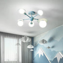 Modern minimalist chandelier for baby room decor – boys and girls