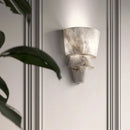 Modern minimalist natural marble LED decorative wall light
