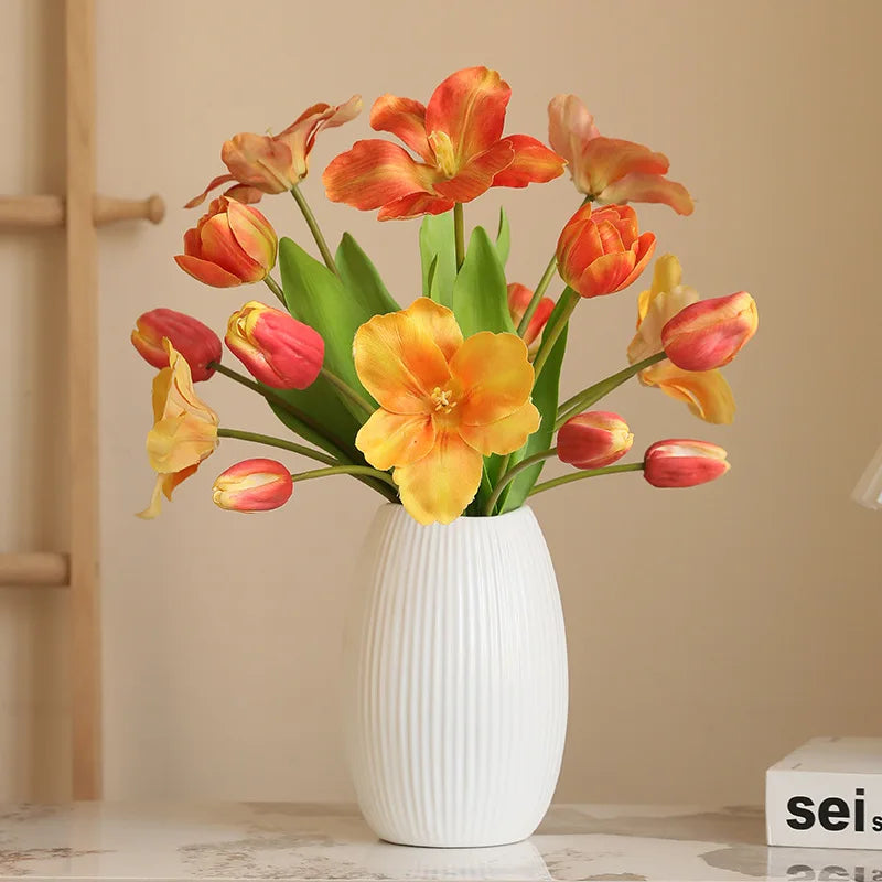 Realistic artificial tulip flowers luxury wedding decoration - vue 2 sur 9