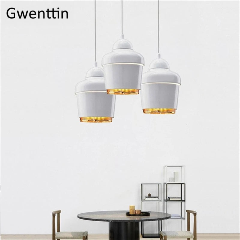 suspension moderne luminaire nordique design élégant pour intérieur - vue 5 sur 10