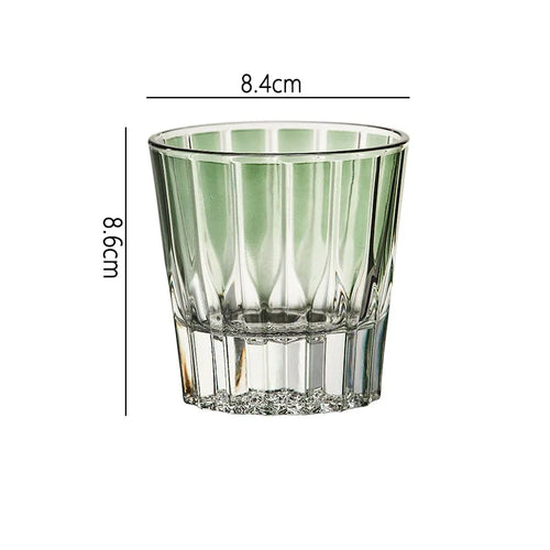 Verre whisky cocktail 200 ml style strié vertical