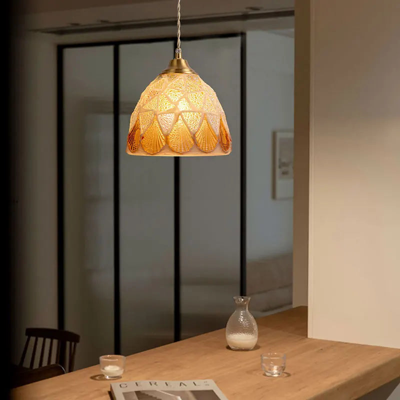 suspension en coquillage style nordique pour intérieur créatif - vue 4 sur 10