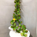 plantes artificielles suspendues en rotin pour décoration intérieure et jardin
