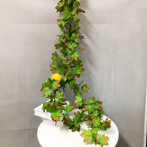 plantes artificielles suspendues en rotin pour décoration intérieure et jardin
