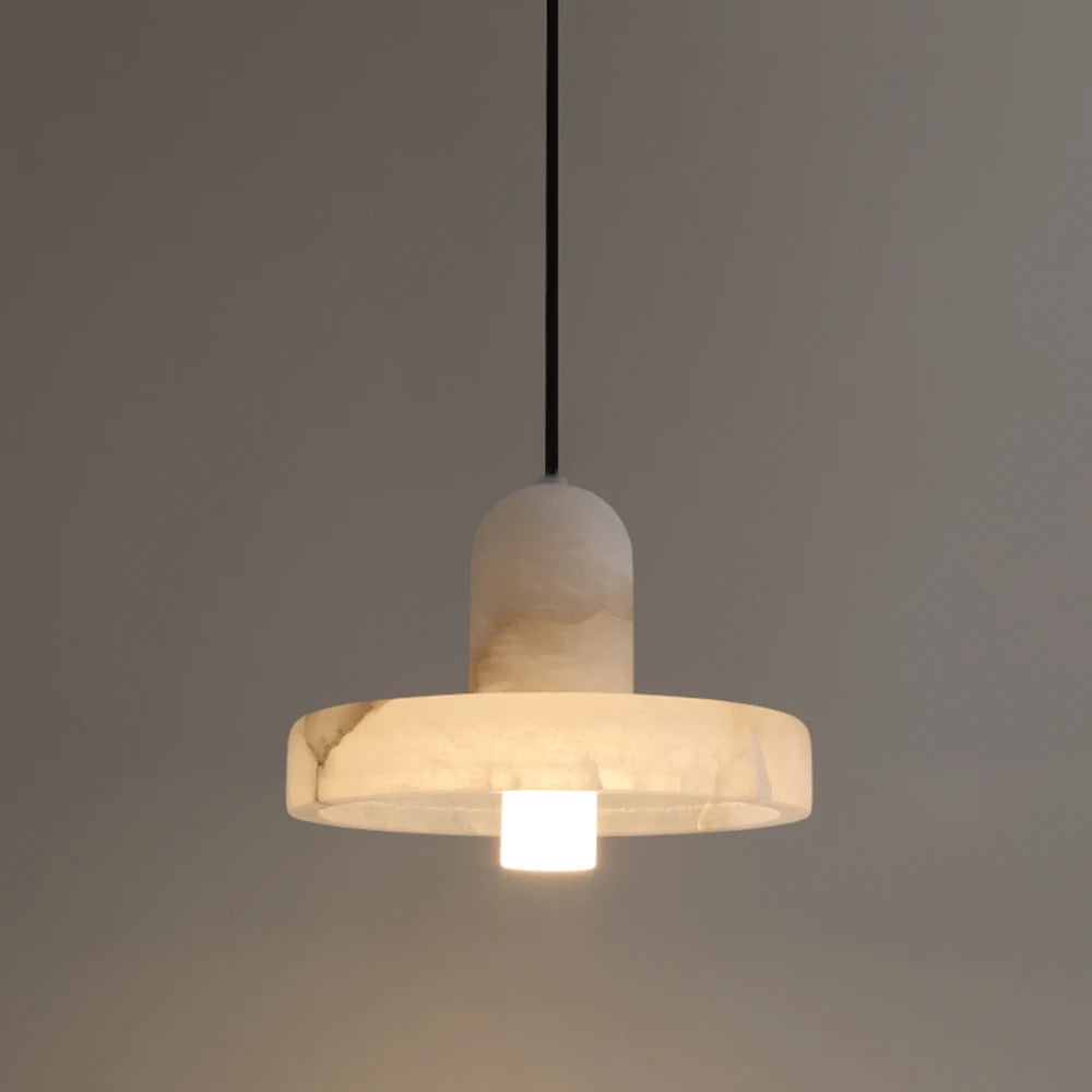 Suspension en marbre espagnol tout cuivre