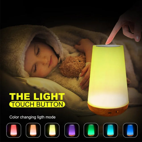 lampe bureau portable couleur rechargeable usb intensité variable - vue 3 sur 6