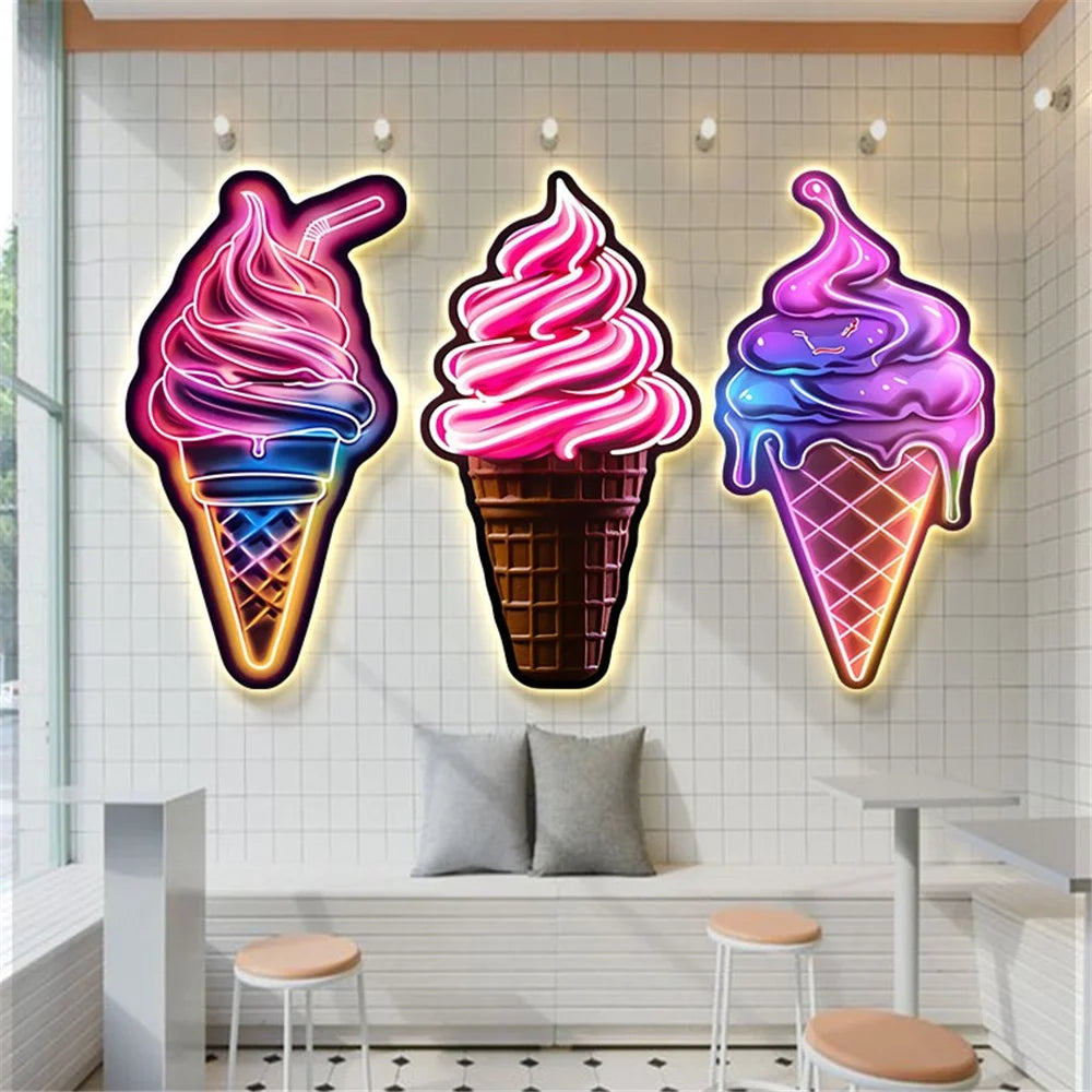 applique murale à led pour décoration lumineuse enfants et cafés - vue 6 sur 23