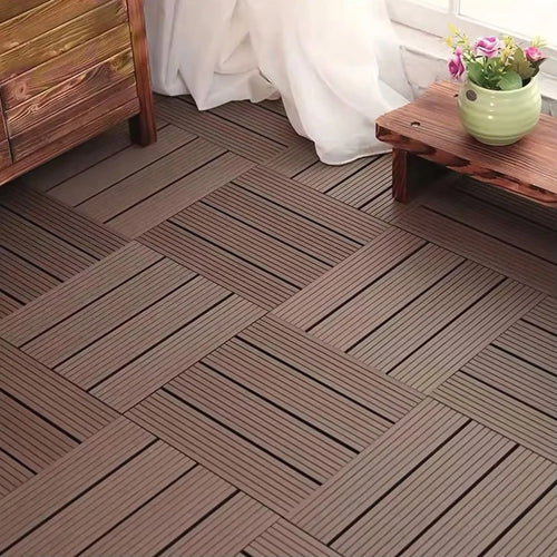 Dalles terrasse clipsables composite 30x30 cm lot 11 - vue 2 sur 6