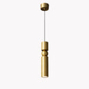 lampe suspendue led en laiton idéale pour bar moderne