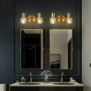 applique murale led moderne de luxe en cristal décoratif d'intérieur