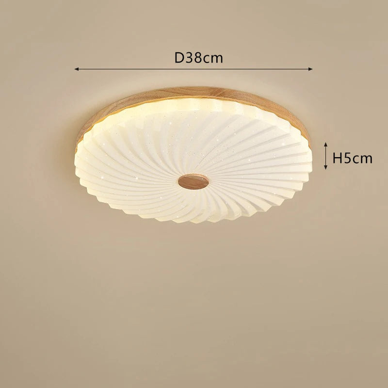 bûche créative led éclairage de plafond minimaliste luminaire - vue 6 sur 8