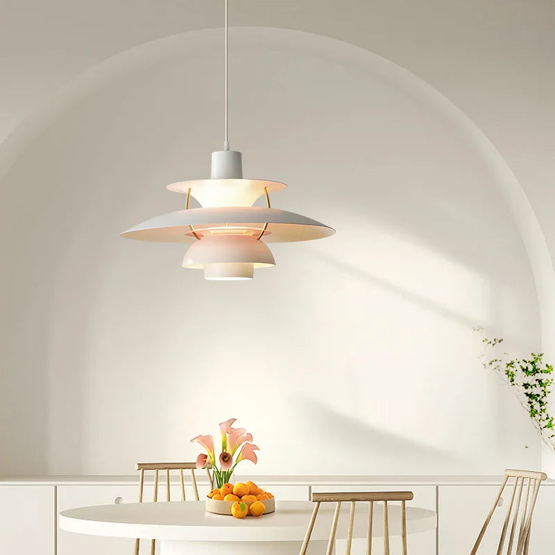 lustre design danois led haute qualité parapluie loui paulsen