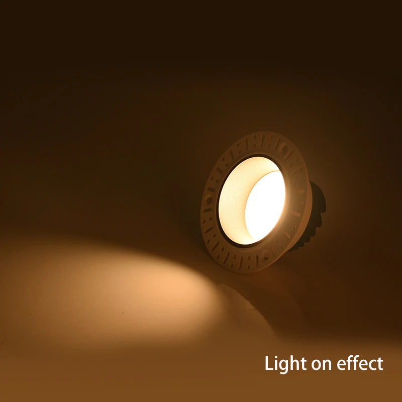 led downlight encastré bordure invisible pour éclairage intérieur magasin domicile - vue 5 sur 13