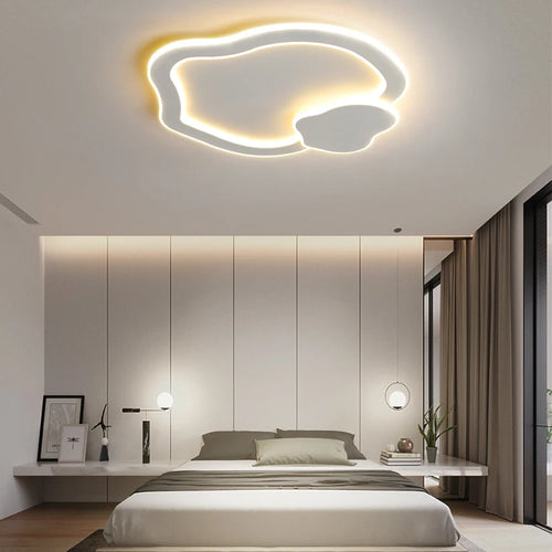 Modern nordic minimalist romantic creative LED ceiling light - vue 3 sur 16