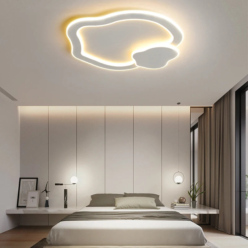 Modern nordic minimalist romantic creative LED ceiling light - vue 3 sur 16