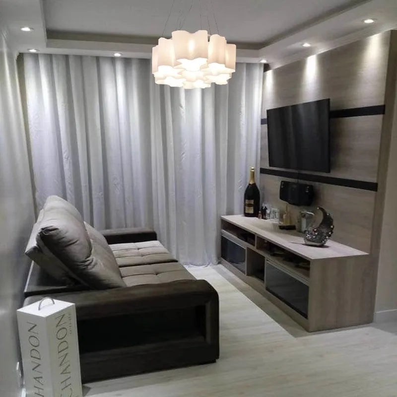 plafonnier nuage minimaliste moderne pour intérieur design - vue 3 sur 16