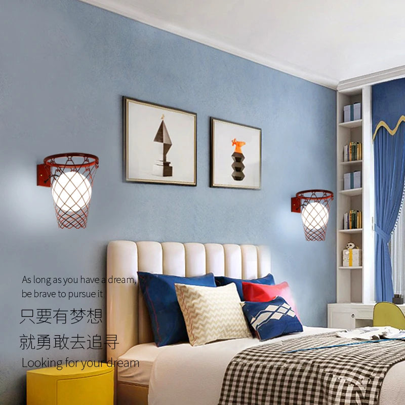 applique murale moderne pour enfants en verre LED - vue 8 sur 8