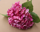 Realistic artificial hydrangea flower for party decoration
