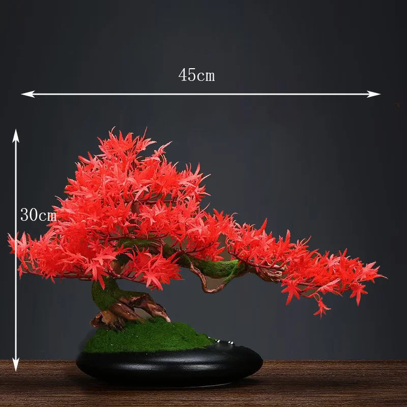 Artificial Simulation of Fake Flowers, Potted Gardens, Balcony Decoration, Bonsai Hotel Garden, Small Flower Pot Decoration - vue 13 sur 33