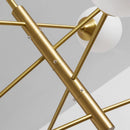 Modern glass pendant light in minimalist Nordic style for indoor decoration