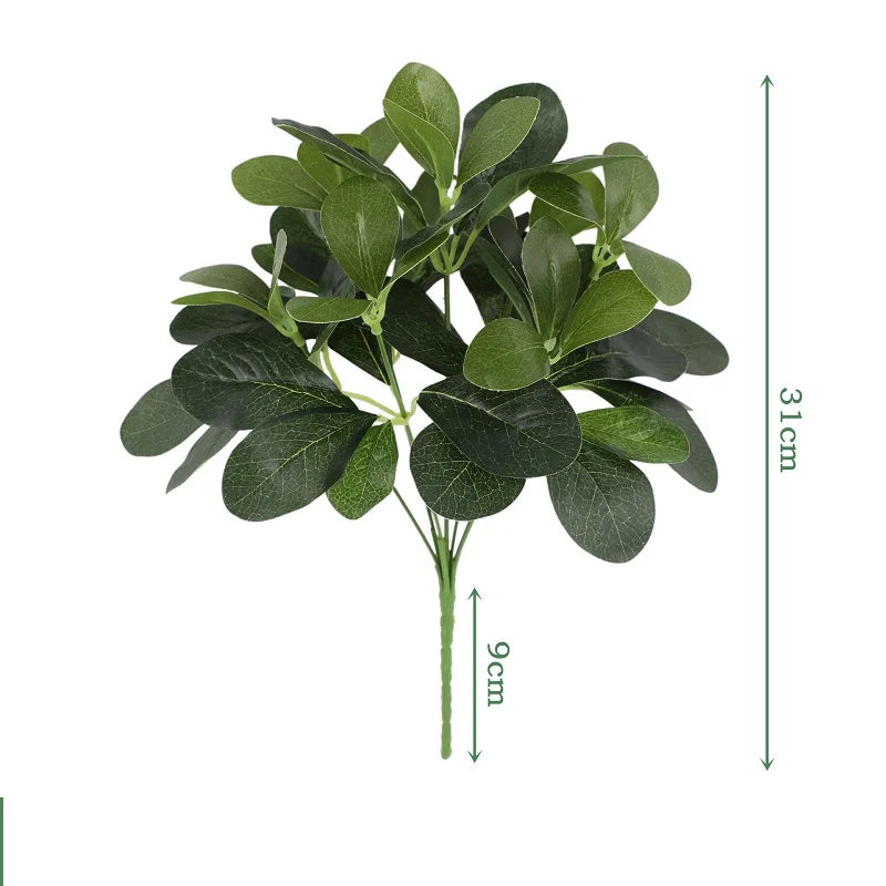 feuilles de bambou dieffenbago en soie pour décoration élégante - vue 30 sur 32