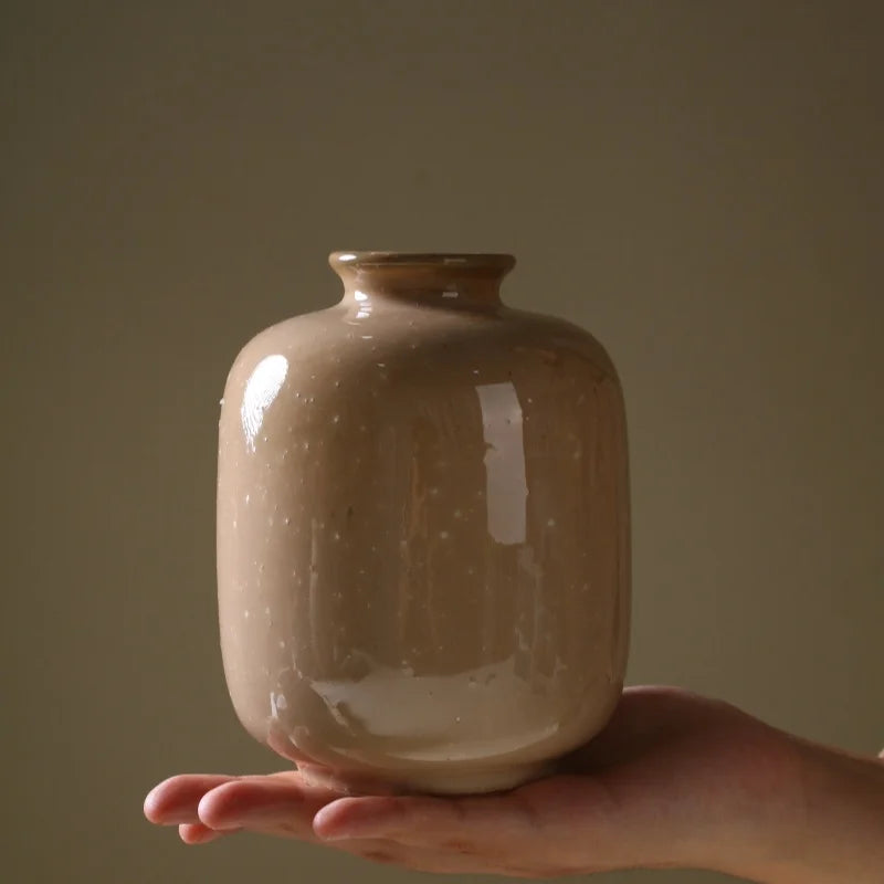 vase en céramique décoratif pour fleurs et plantes - vue 5 sur 8