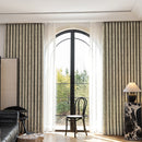 Rideau occultant style macrame decoratif fenetre salon chambre