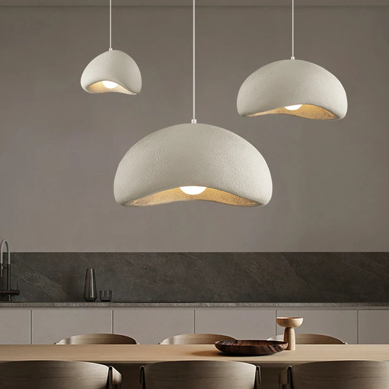 suspension design nordique en résine pour espaces modernes - vue 2 sur 7