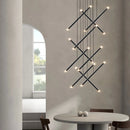 lustre moderne led pour terrasse intérieure et grenier