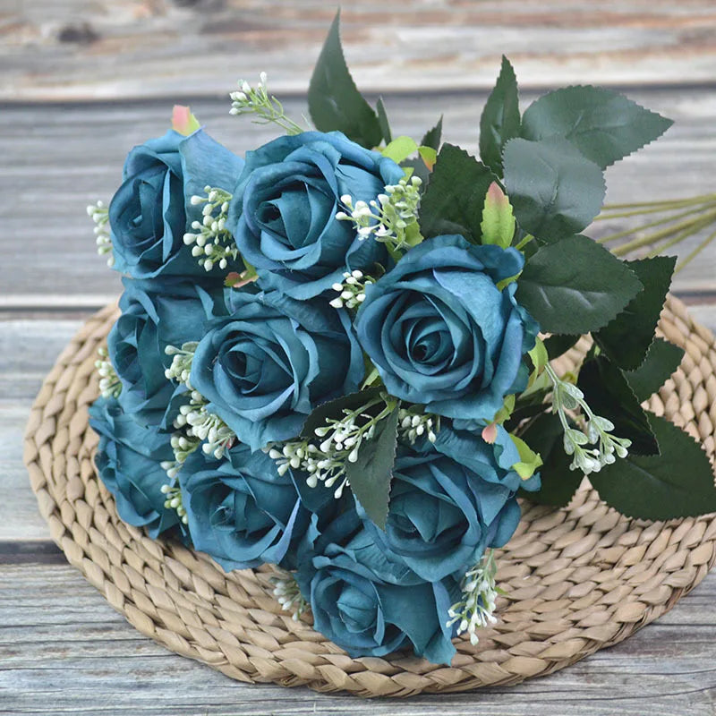 bouquet de pivoines artificielles pour décoration élégante et moderne - vue 9 sur 13