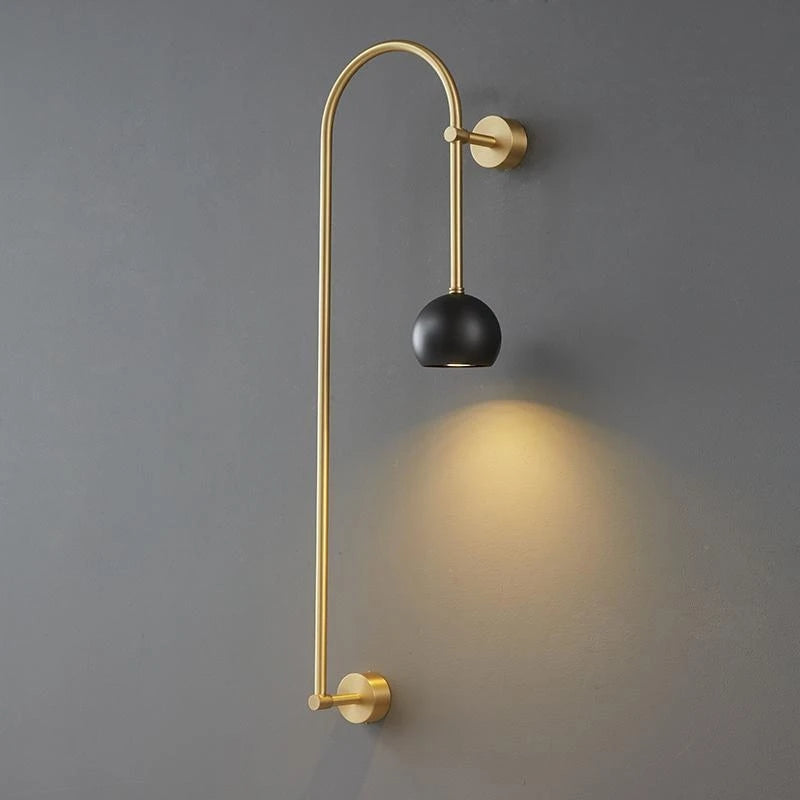 applique murale en cuivre style italien pour intérieur élégant - vue 6 sur 8