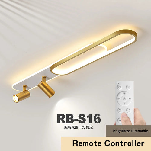 plafonnier led acrylique moderne décoratif intérieur nouveauté 2023 - vue 3 sur 14