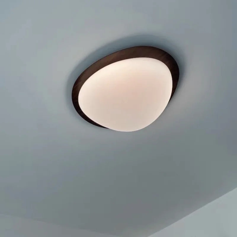 Moderne rétro bois couleur plafonnier chambre Restaurant cuisine étude pavé décoration lumière balcon Led éclairage intérieur - vue 7 sur 8