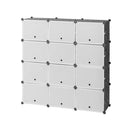 7-Tier Portable 42 Pair Shoe Rack Organizer 21 Grids Tower Shelf Storage Cabinet Stand Expandable for Heels, Boots, Slippers, Bl