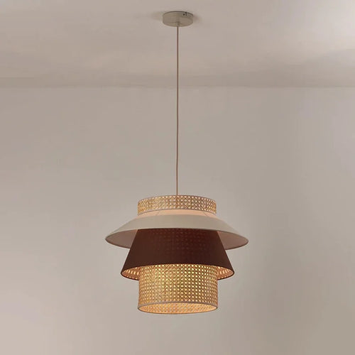 suspension nordique rétro en corde de chanvre artisanale pour décoration intérieure