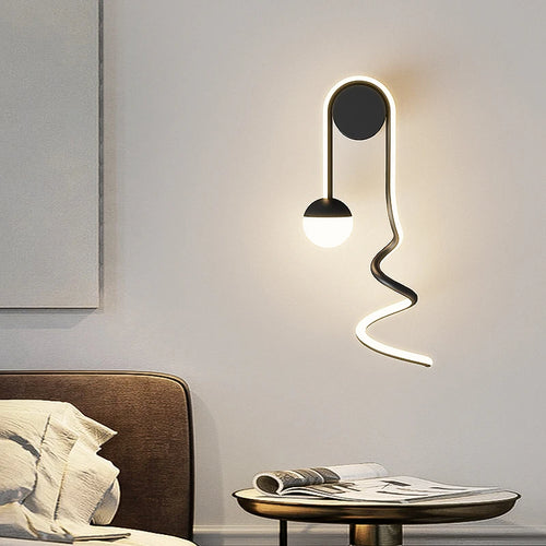 applique murale led décorative idéale pour fond de télévision
