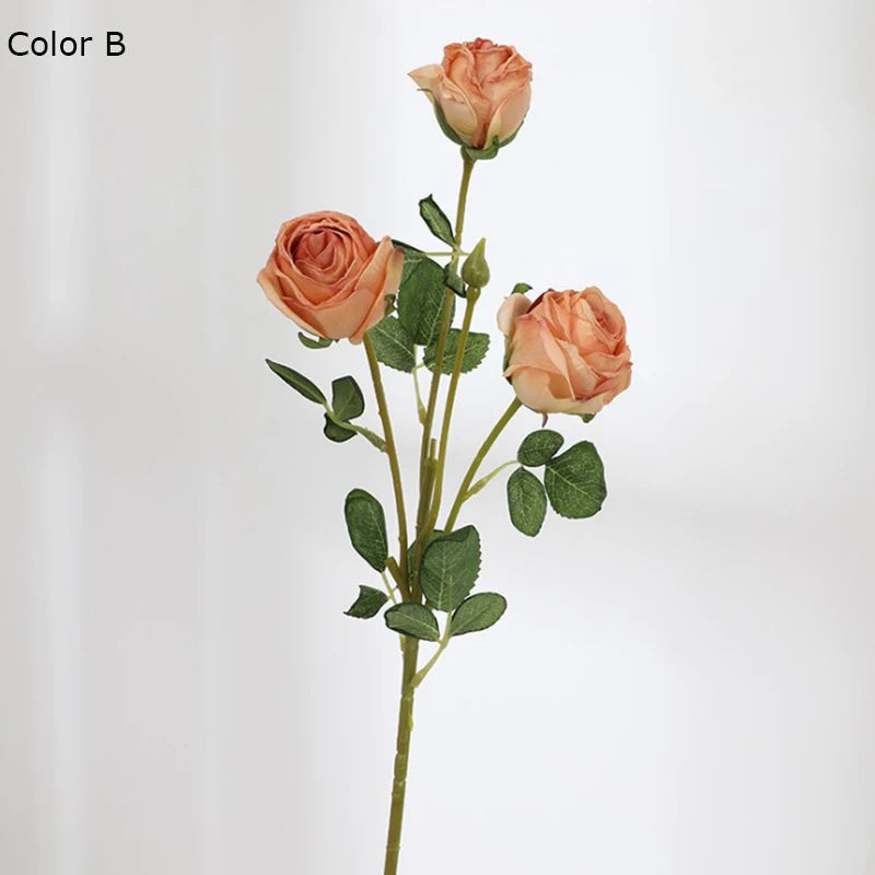 têtes de peinture à lhuile fleur de rose décoration florale mariage - vue 8 sur 11
