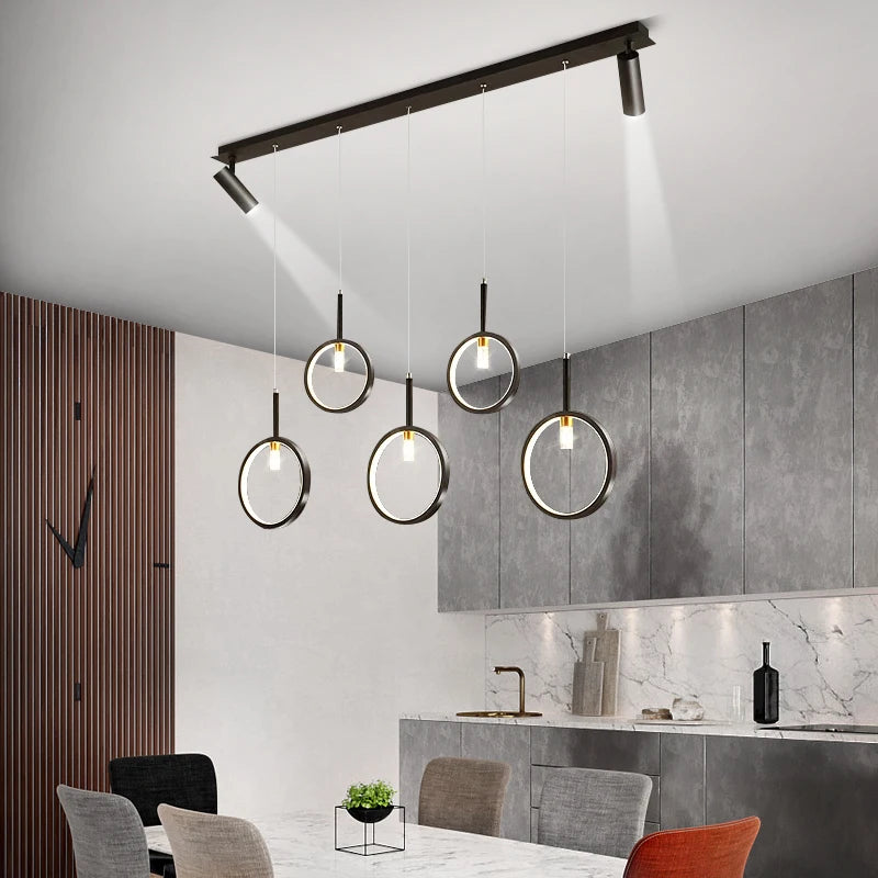 suspension moderne à led pour intérieur élégant et design - vue 4 sur 10