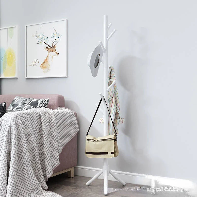 porte-manteau en bois massif design moderne et pratique - vue 4 sur 20