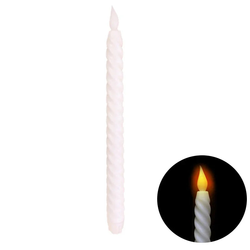 bougies led clignotantes sans flamme pour décorations festives - vue 14 sur 16