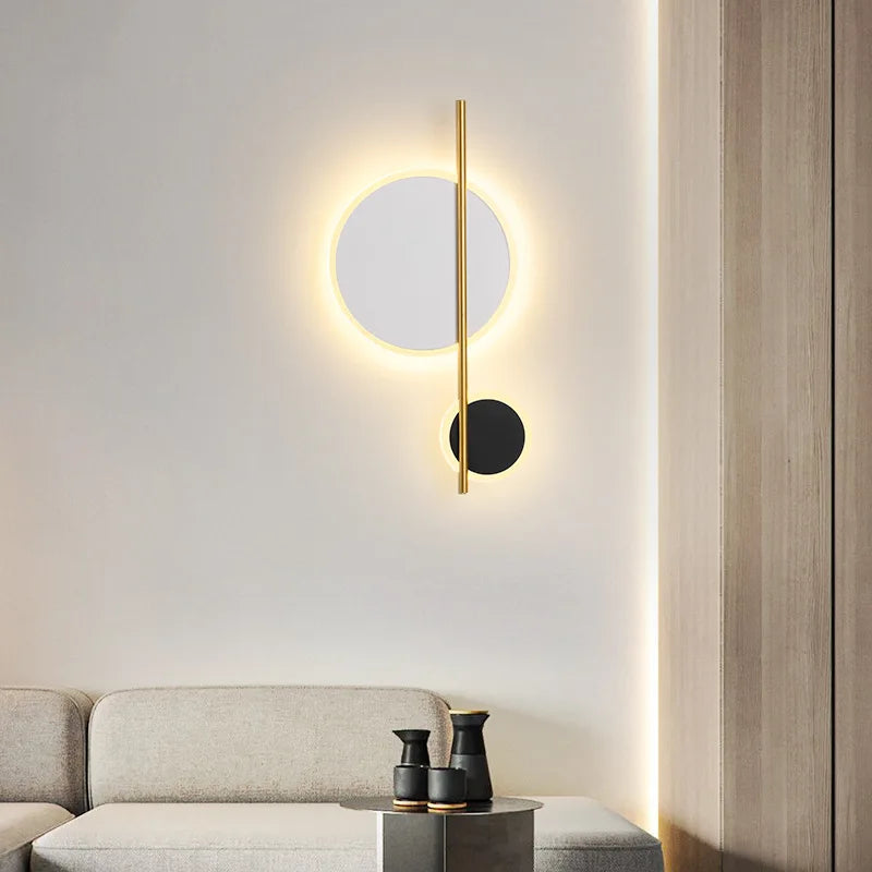 applique murale led moderne pour décoration intérieure élégante - vue 4 sur 10