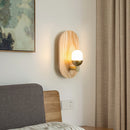 Minimalist Nordic LED log wall light for interiors