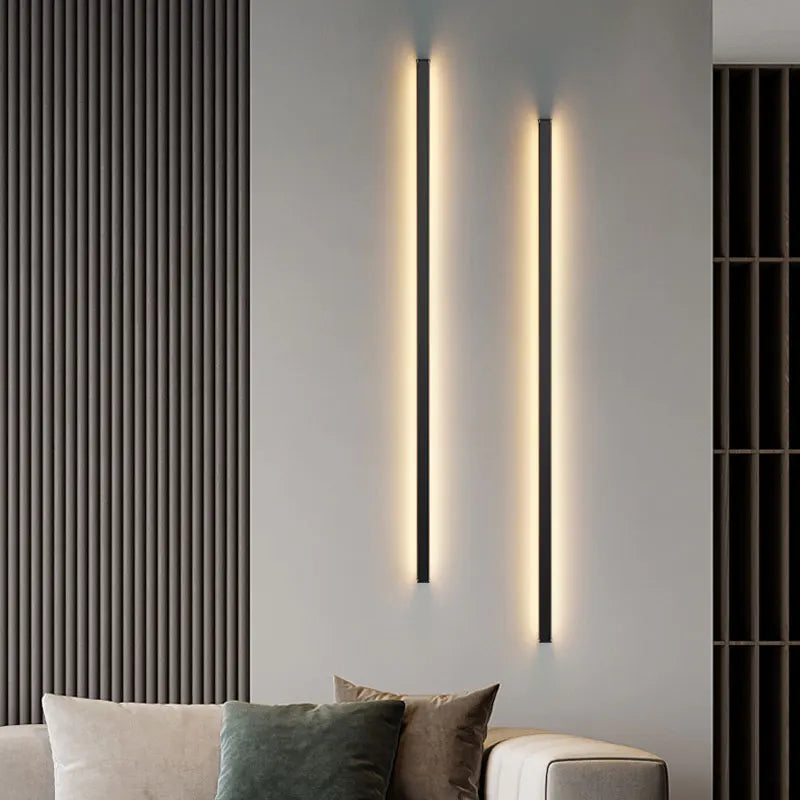 applique murale led cuboïde minimaliste en aluminium avec télécommande gradation - vue 4 sur 22