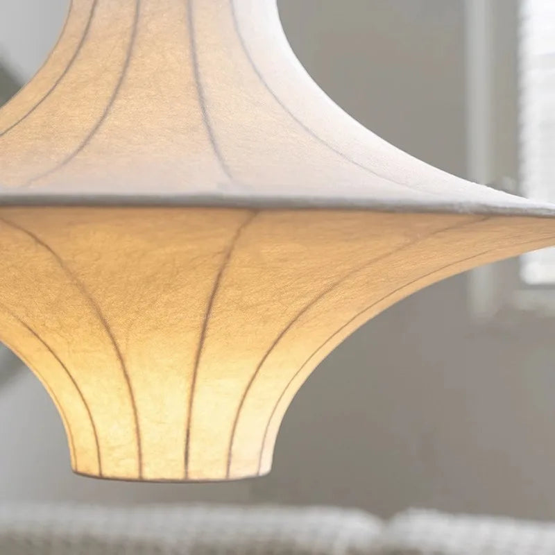 suspension en soie wabi sabi style minimaliste pour intérieur moderne - vue 5 sur 8