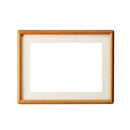 Solid Wood Round Corner Picture Frame, Walnut and Golden Sandalwood, Minimalist Design, Tabletop, Home Decor