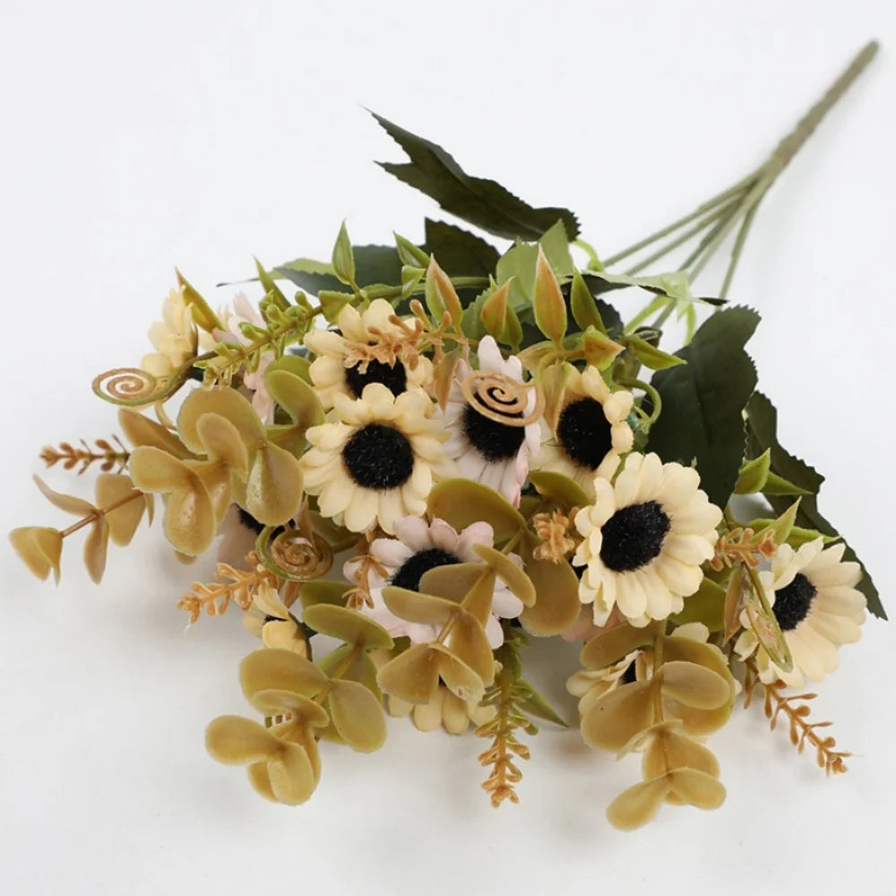 bouquet de fleurs artificielles décoratif pour intérieur et événements - vue 22 sur 25