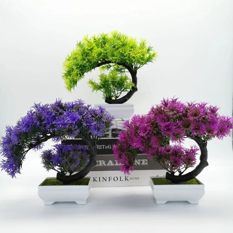 plantes artificielles bonsaï décoratif pour bureau et maison - vue 3 sur 9