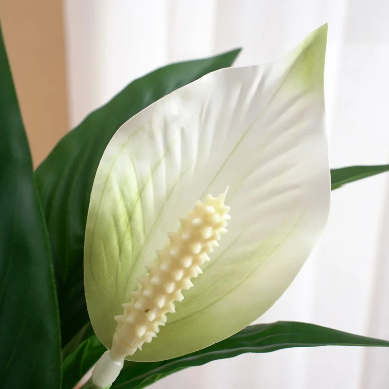plantes artificielles tropicales monstera anthurium pour décoration intérieure - vue 7 sur 12